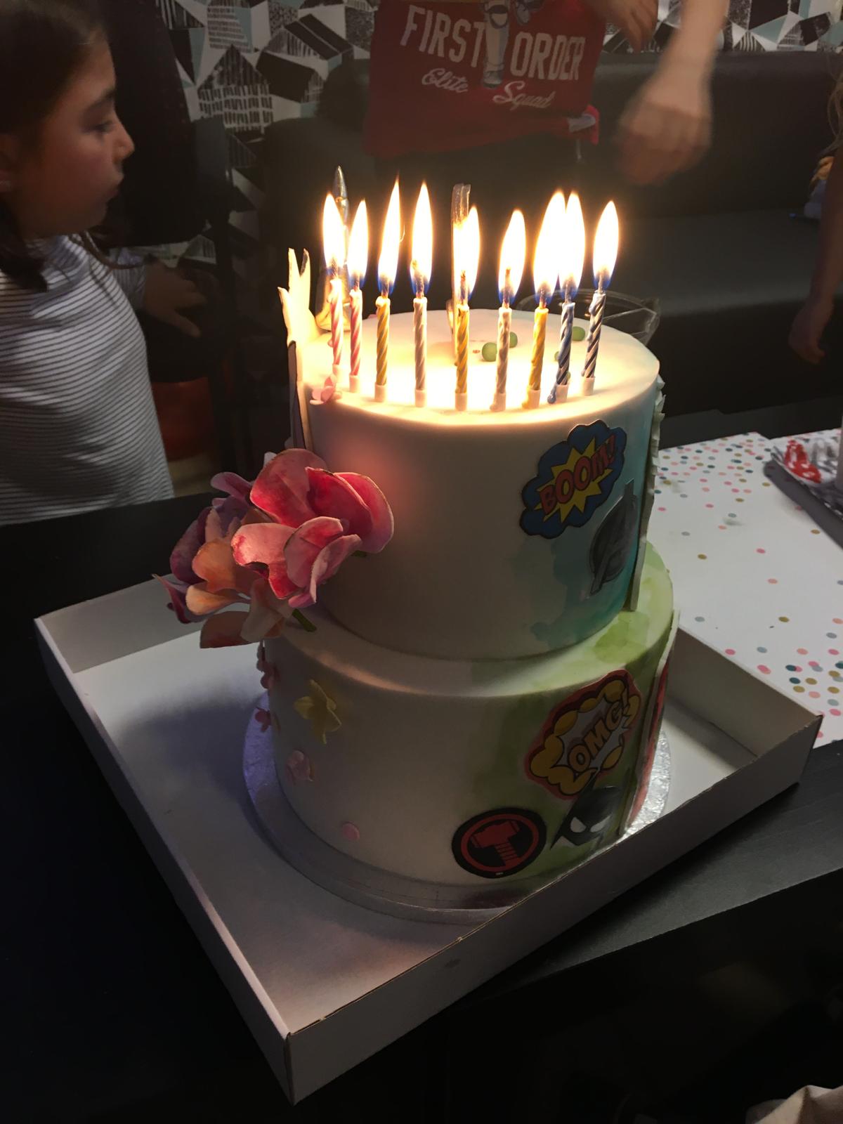 Narodeninová torta s motívom virtuálnej reality