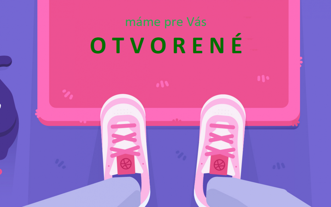 Máme OTVORENÉ & dodržiavame opatrenia