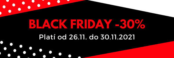 Black Friday – Zľava -30%