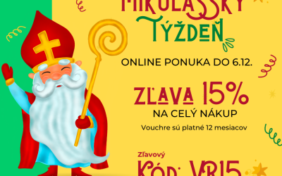 Mikulášsky týždeň – Zľava 15%